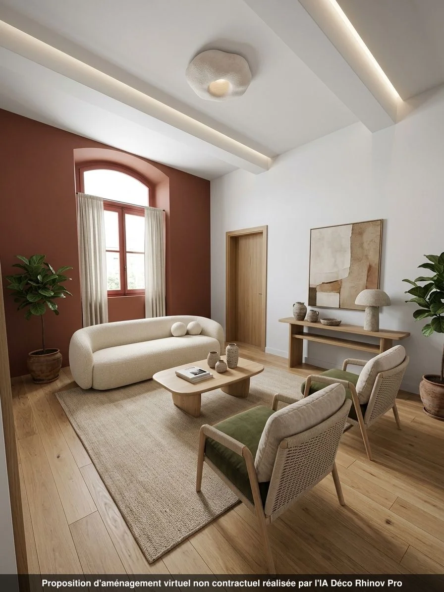 Salon du lot 0.06, contemporain, parquet