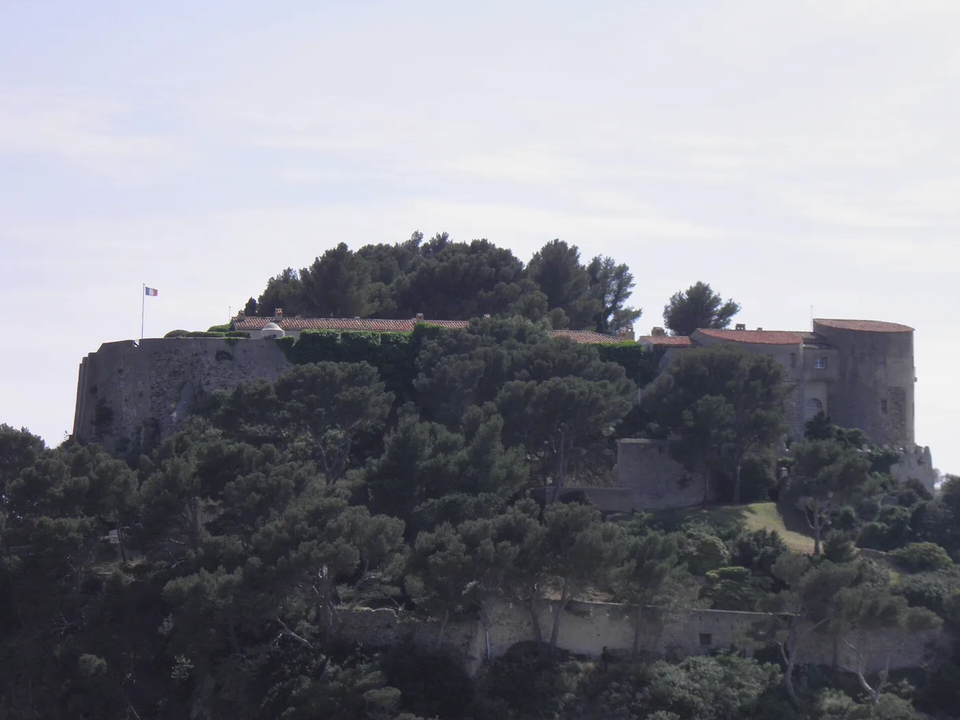 Fort de Brégançon sur son rocher