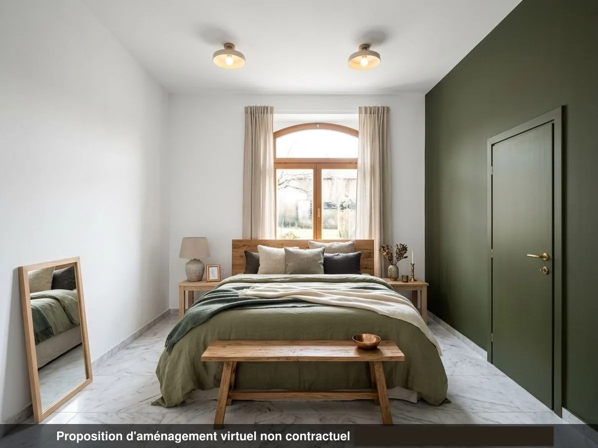 Chambre du lot 0.05, ambiance charme marbre