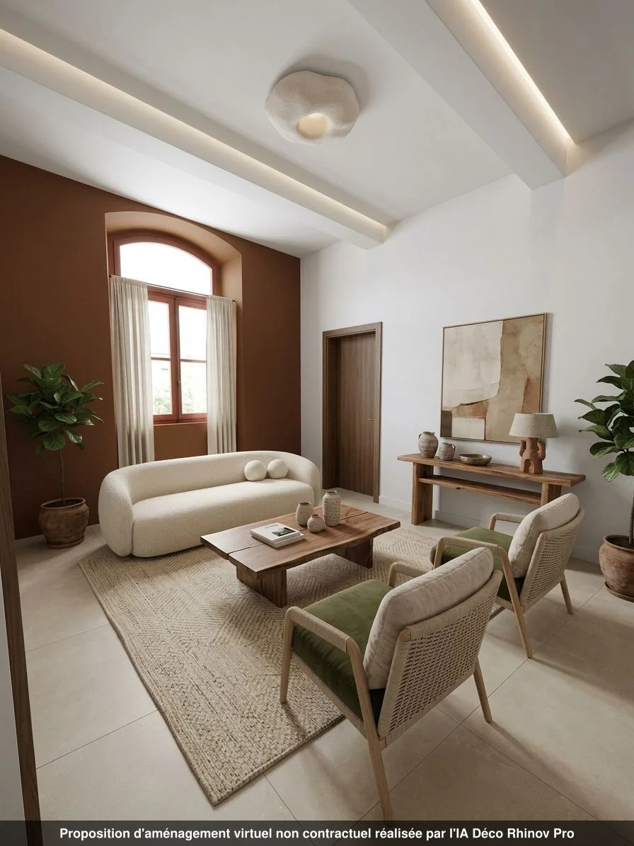 Salon du lot 0.06, contemporain, carrelage beige
