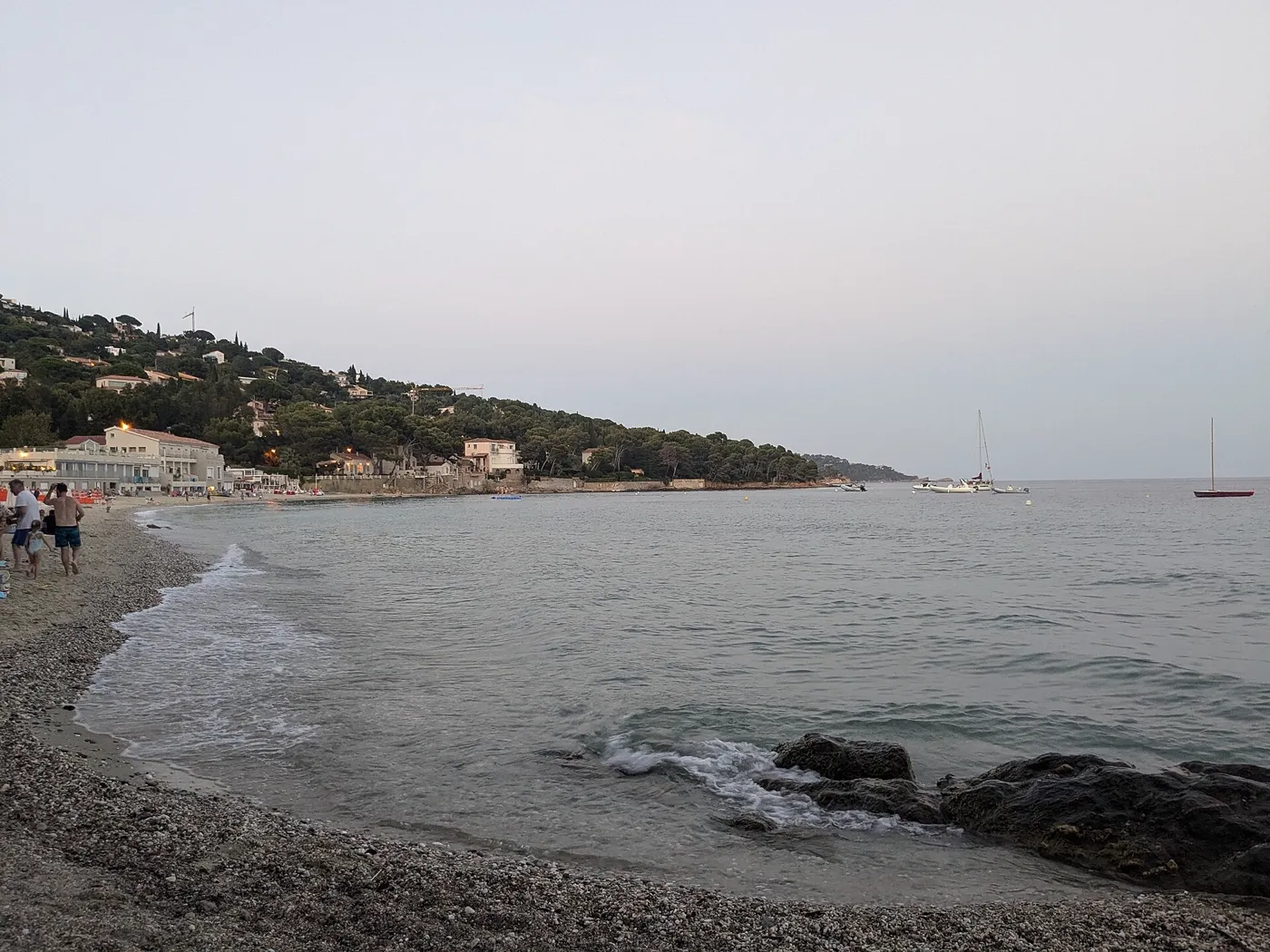 Plage d'Aiguebelle au Lavandou
